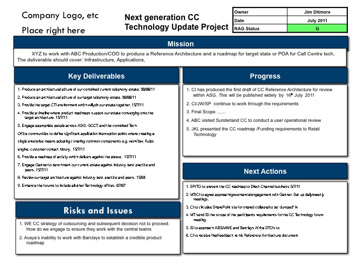 4 Box Template